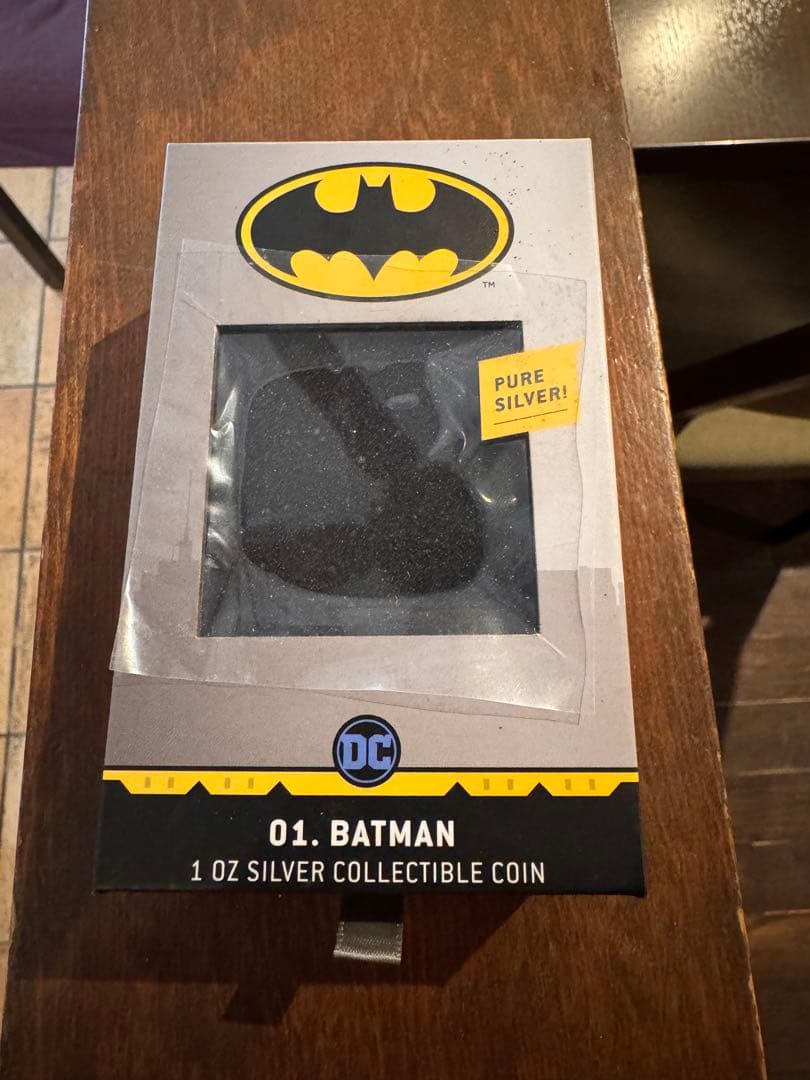 バットマン 1オンス 銀製コレクション Comic Art One Ounce Silver Medal – Batman™ | US Mint