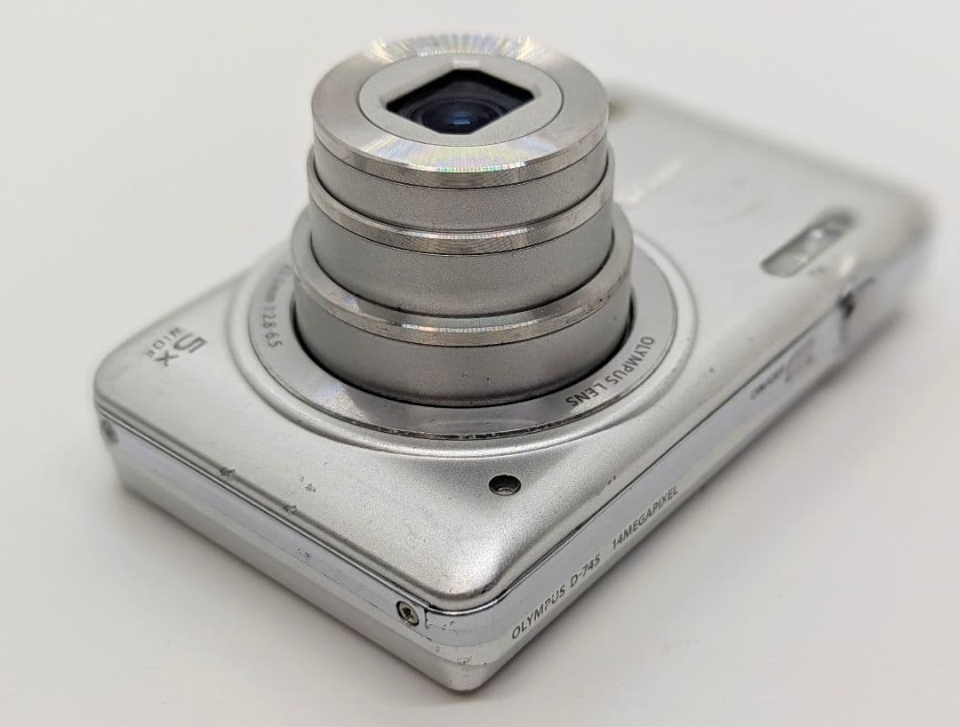 OLYMPUS D-745 オリンパス デジタルカメラ 14MP動作品 - メルカリ
