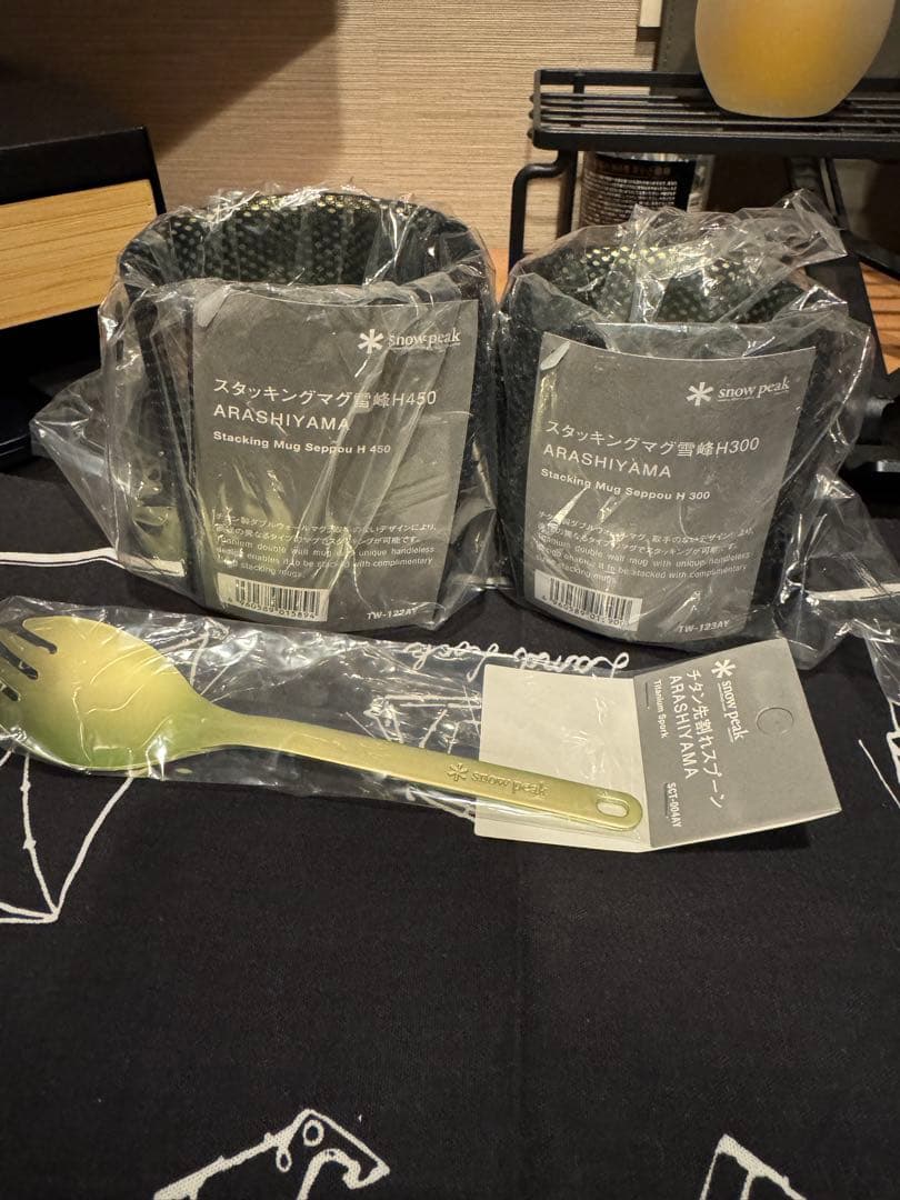 京都嵐山限定スノーピーク ス 雪峰 H450 H300 スプーンセット - メルカリ