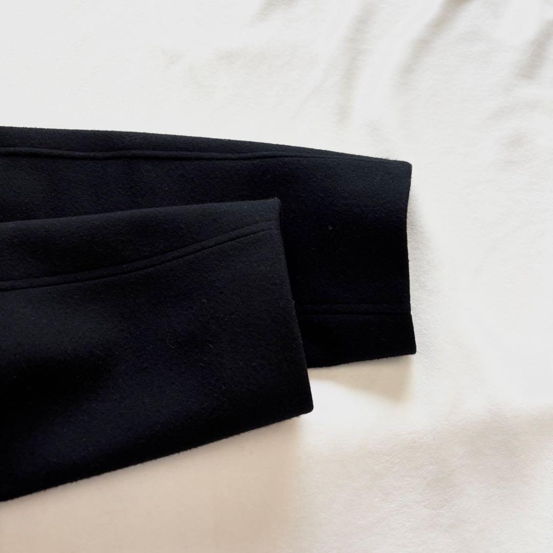 極美品☆セオリーリュクス ダブルブレスト ロングコート チェスター