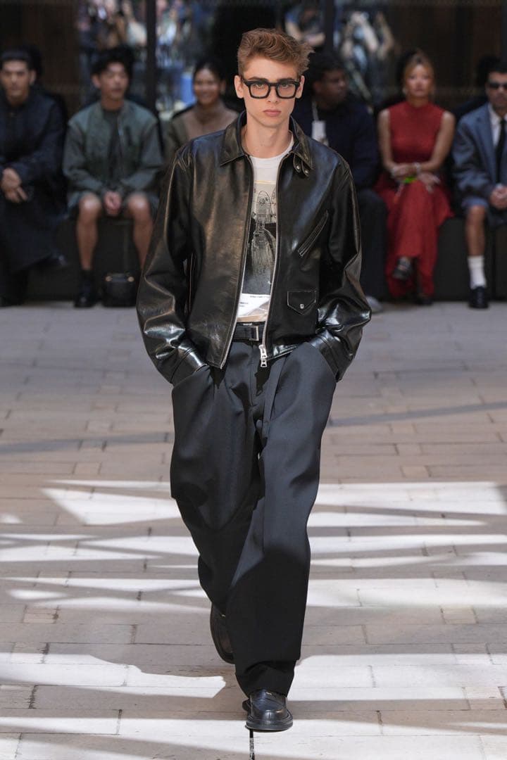 楽さん専用 sacai 25ss レザージャケット 2 - メルカリ