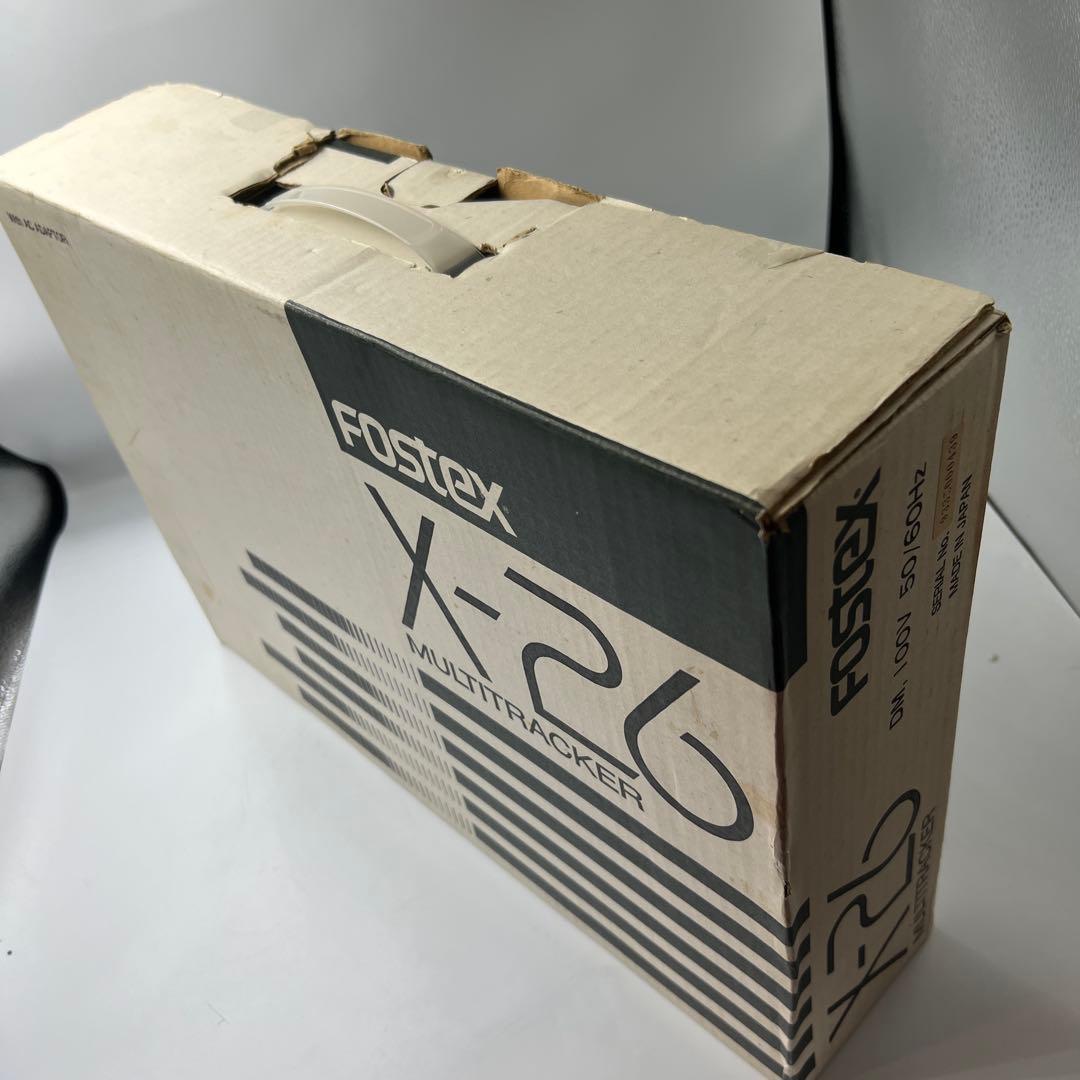 ☆外箱付】希少 Fostex X-26 カセットMTR / TASCAM - メルカリ