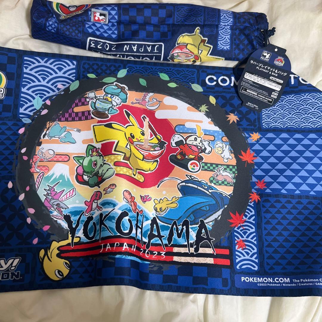 wcs2023 横浜 参加選手限定プレイマット - メルカリ