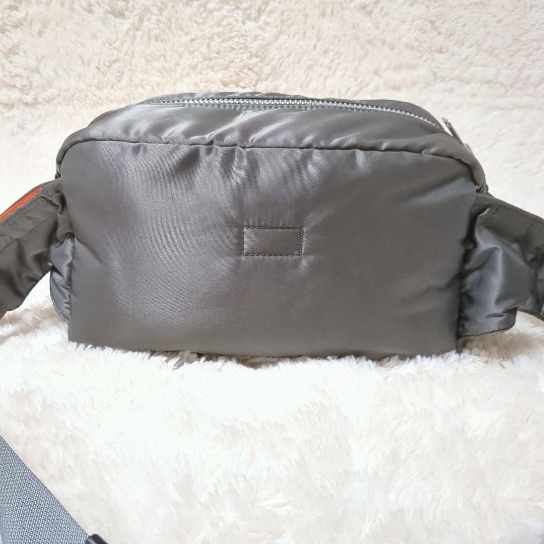 希少ほぼ未使用品！PORTER TANKER ウエストバッグ グレー 廃盤品