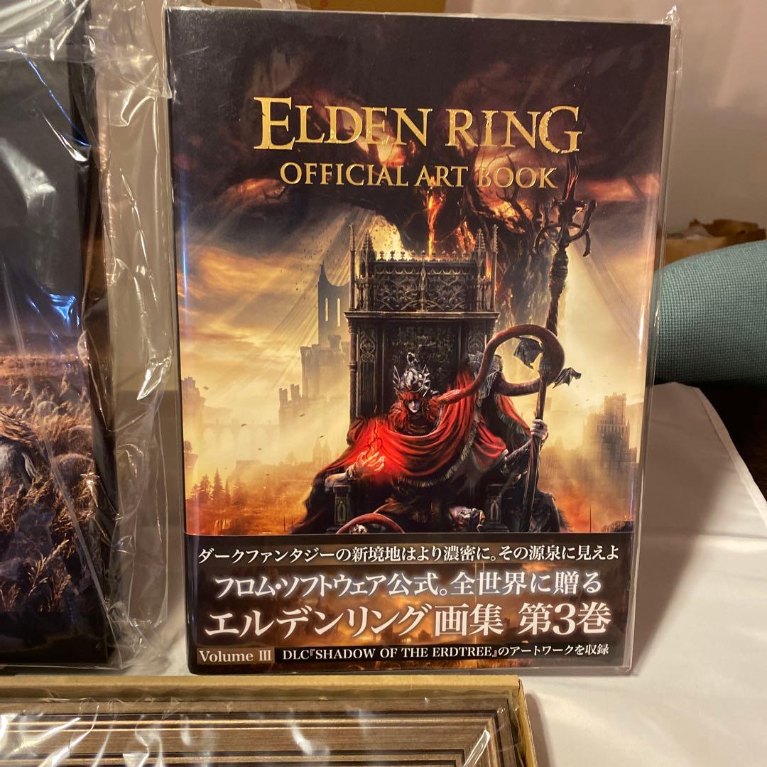 未開封】針の騎士レダ額装とエルデンリングオフィシャルアートブック