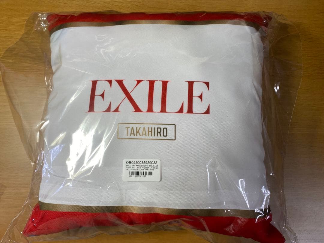 EXILE RED PHOENIX TAKAHIRO スクエアクッション 実写