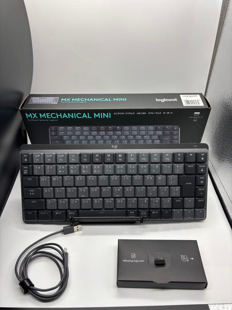 logicool ロジクール MX Mechanical Mini 赤軸 JIS 楽天市場】ロジクール MX MECHANICAL MINI ワイヤレス メカニカル