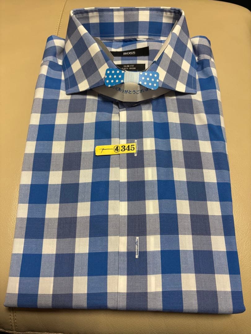 HUGO BOSS メンズドレスシャツ(L)4枚セット(1枚2,000円！) - メルカリ