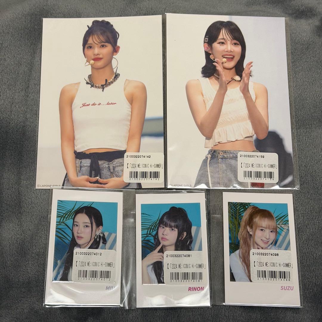 ME:I ミーアイ Hi-Summer オンラインくじ 飯田栞月 石井蘭 他 - メルカリ