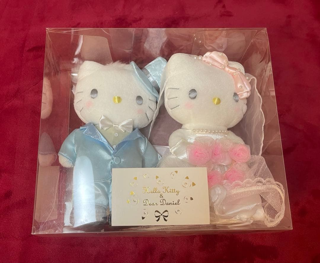 元箱入り♡ハローキティ ダニエル ウェディング ドール 結婚 ぬいぐるみ