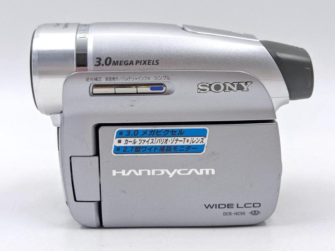 miniDVのダビングに！ SONY ビデオカメラ DCR-HC96 - ビデオカメラ