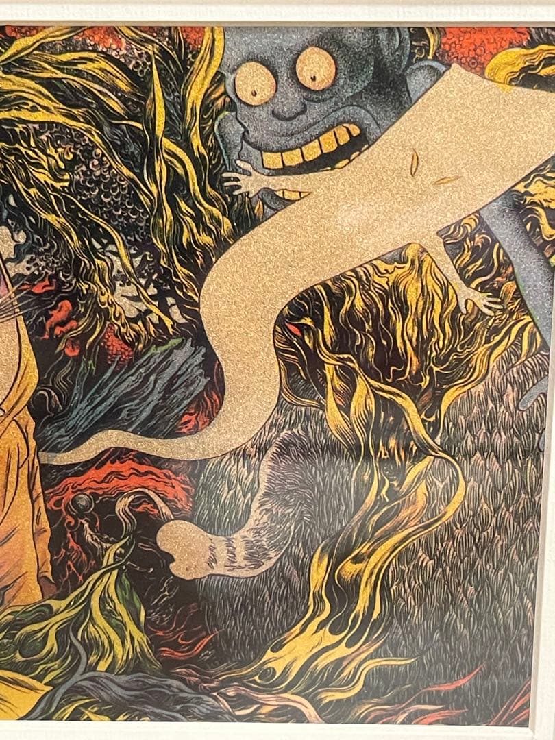 ゲゲゲの鬼太郎　ゴールドアートピクチャー　水木しげる K24(純金)1g