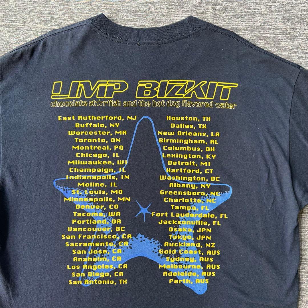 limp bizkit 2000年ツアーTシャツ