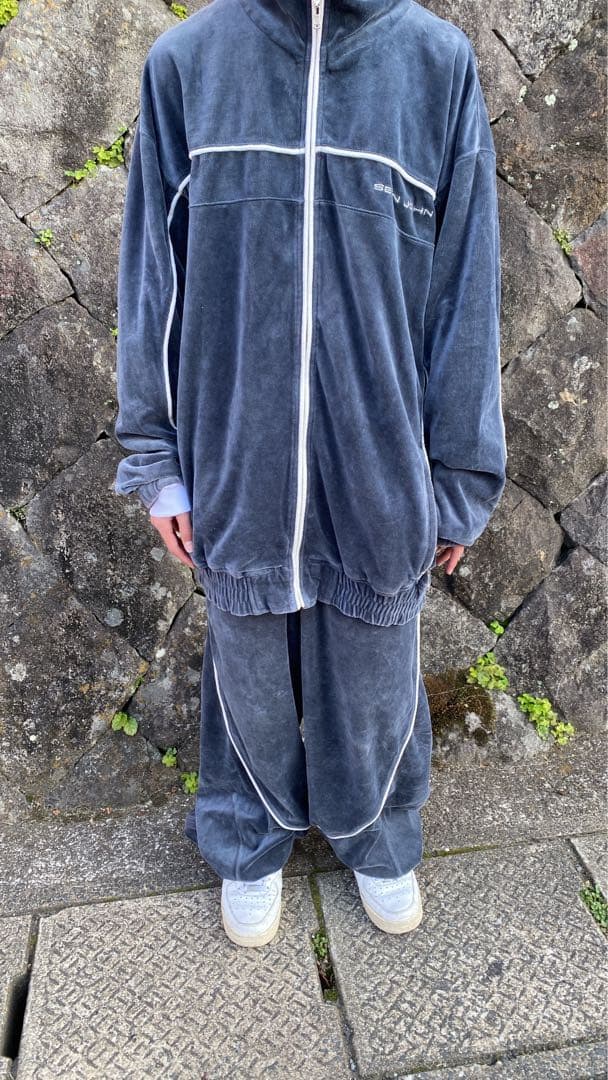 ショーンジョン ベロアセットアップ b-boy B系 XXL - メルカリ