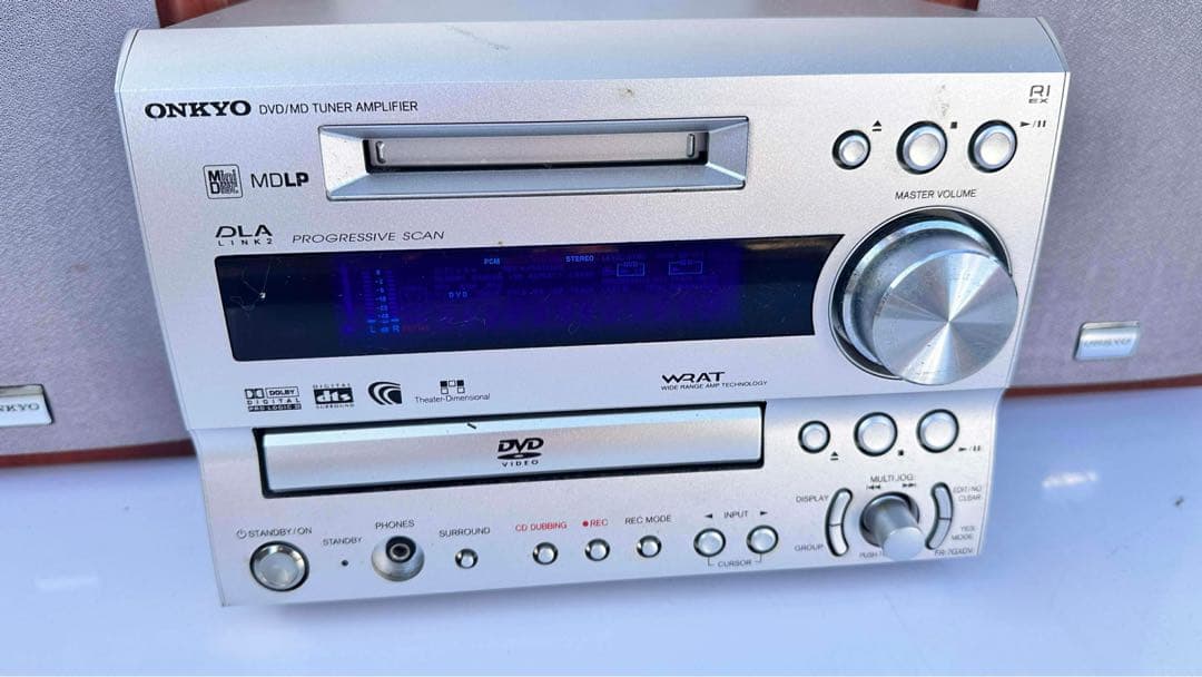 ONKYO FR-7GXDV コンポ CD MD DVD スピーカー - メルカリ