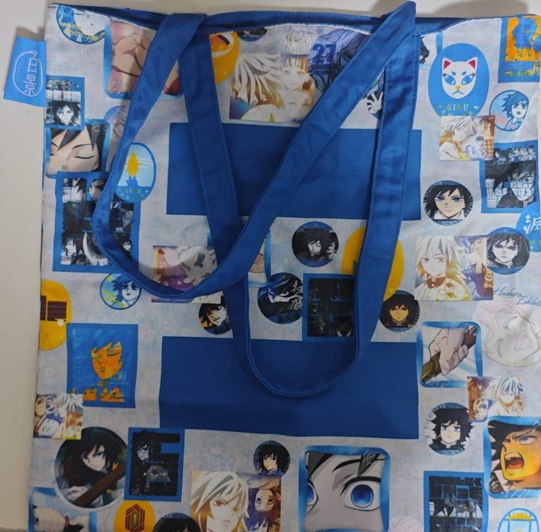 鬼滅の刃 柱展 百景全集バッグ トートバッグ 冨岡義勇 - バッグ