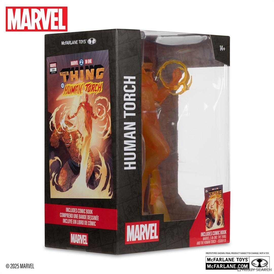 『マーベル・コミック』ヒューマン・トーチMarvel 2 (完成品)
