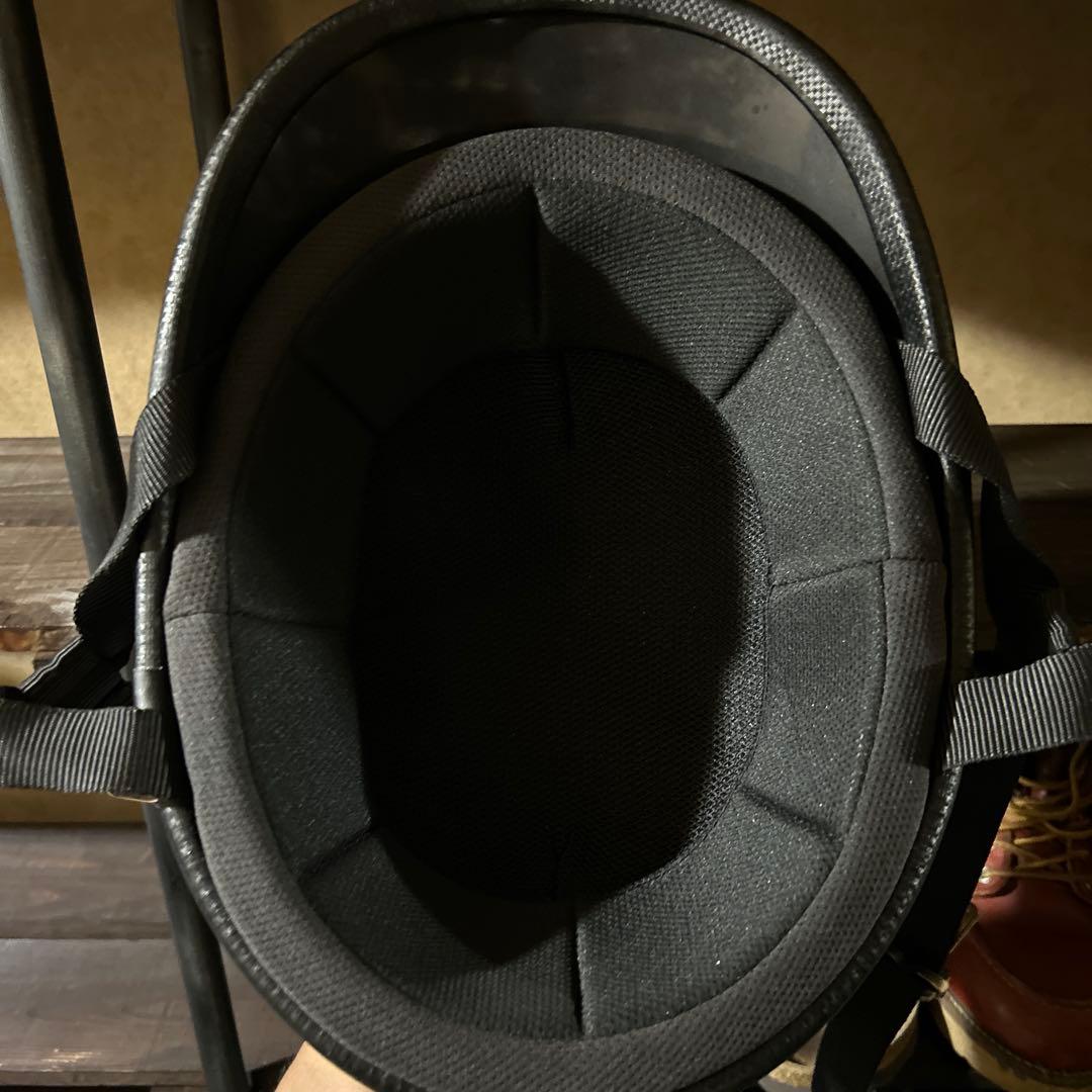 ジョッキーヘルメット ビンテージ エイジング ハーレー チョッパー