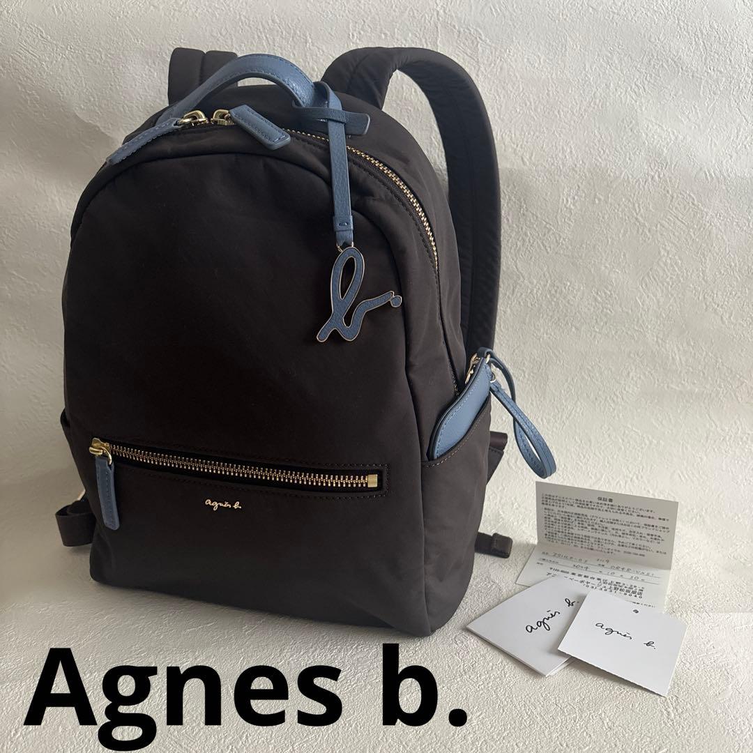 美品　Agnes b.アニエスベー　バックパック リュック　IS11LZ－03 agnes b.（アニエスベー） デイバック リュック バックパック IS11LZ