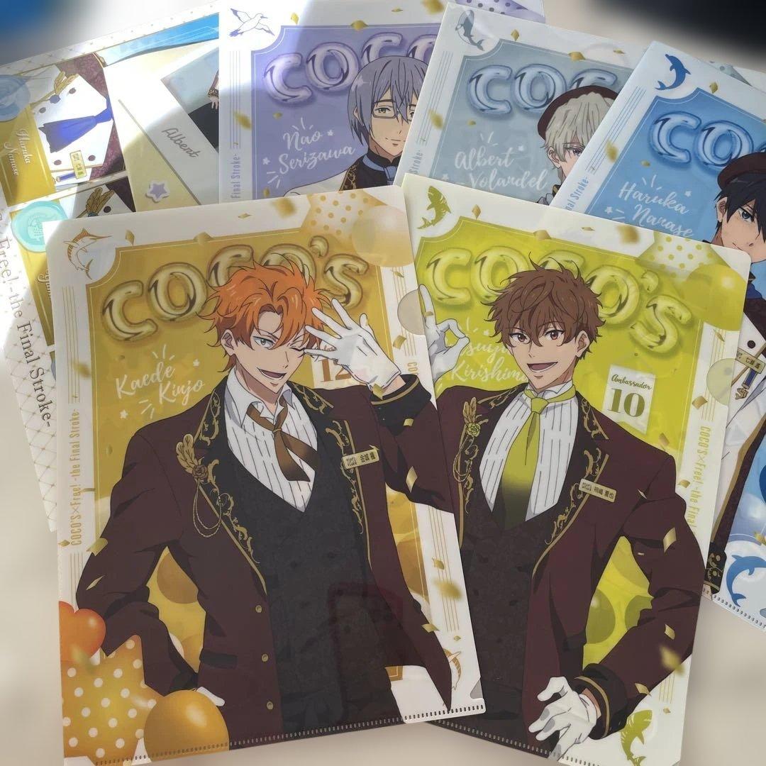 free! ココス クリアファイル コラボ FS 7枚セット - メルカリ