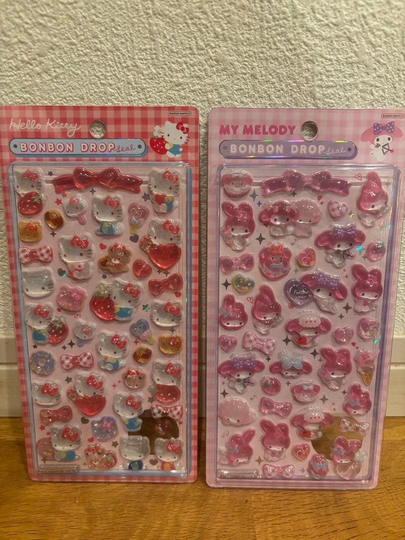 【正規品】ボンボンドロップシール　サンリオ第２弾 コンプ8枚セット