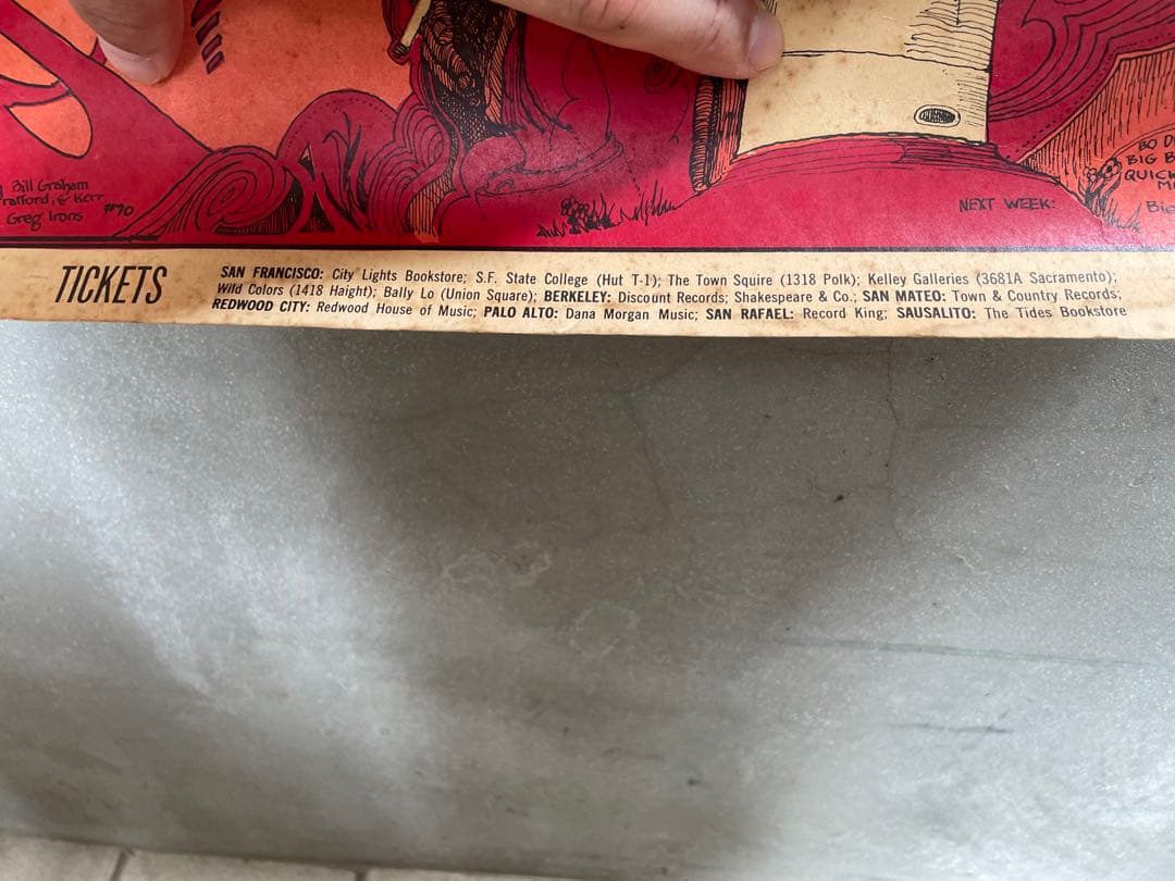 1960's Vintageヴィンテージオリジナルポスター☆チャックベリー