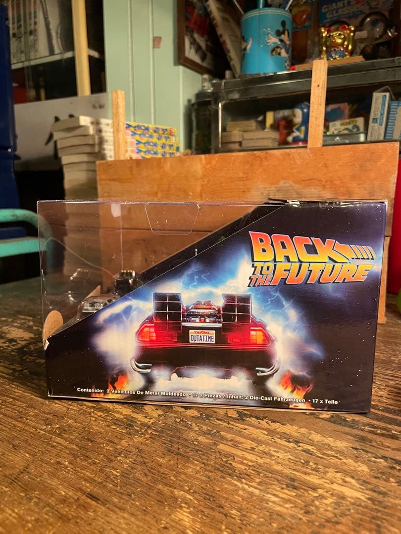 BTTF ヒルバレー時計台 ジオラマ JADA ナノ　バックトゥザフューチャー