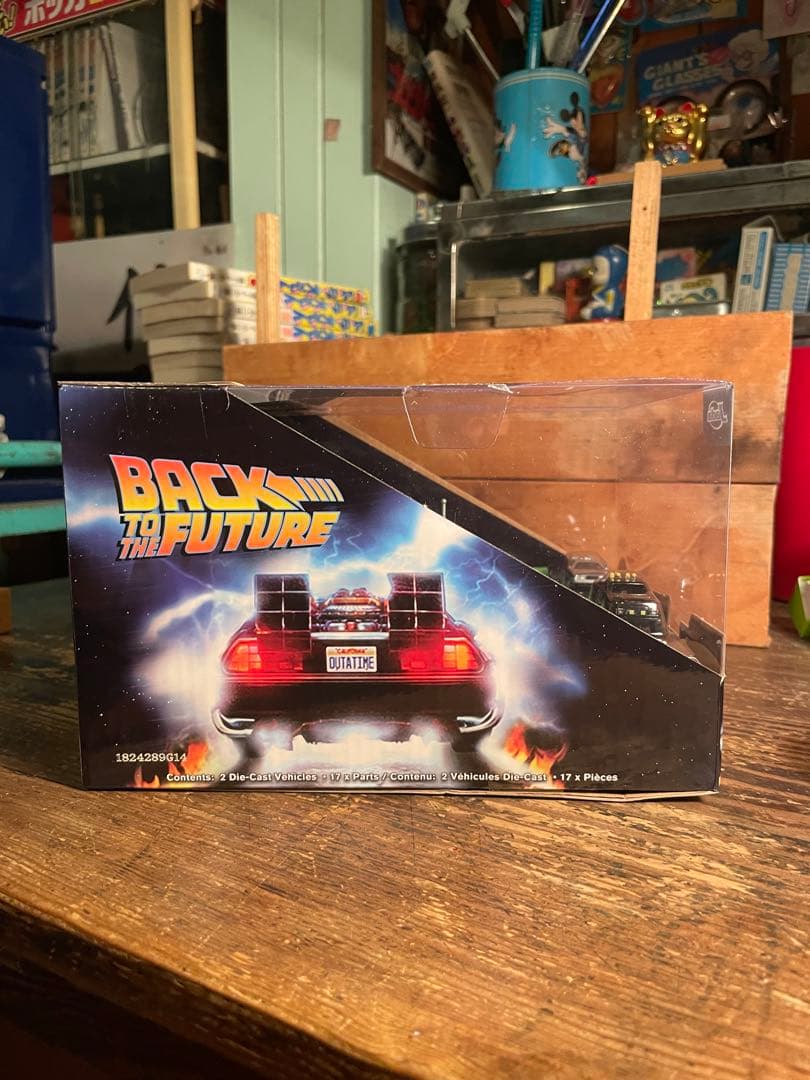 BTTF ヒルバレー時計台 ジオラマ JADA ナノ　バックトゥザフューチャー