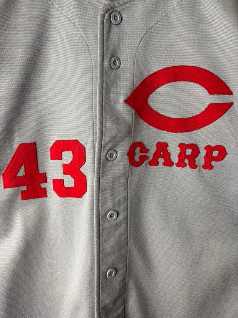 1989年 広島東洋カープ 実使用ニフォーム ビジター 御船 英之 選手モデル