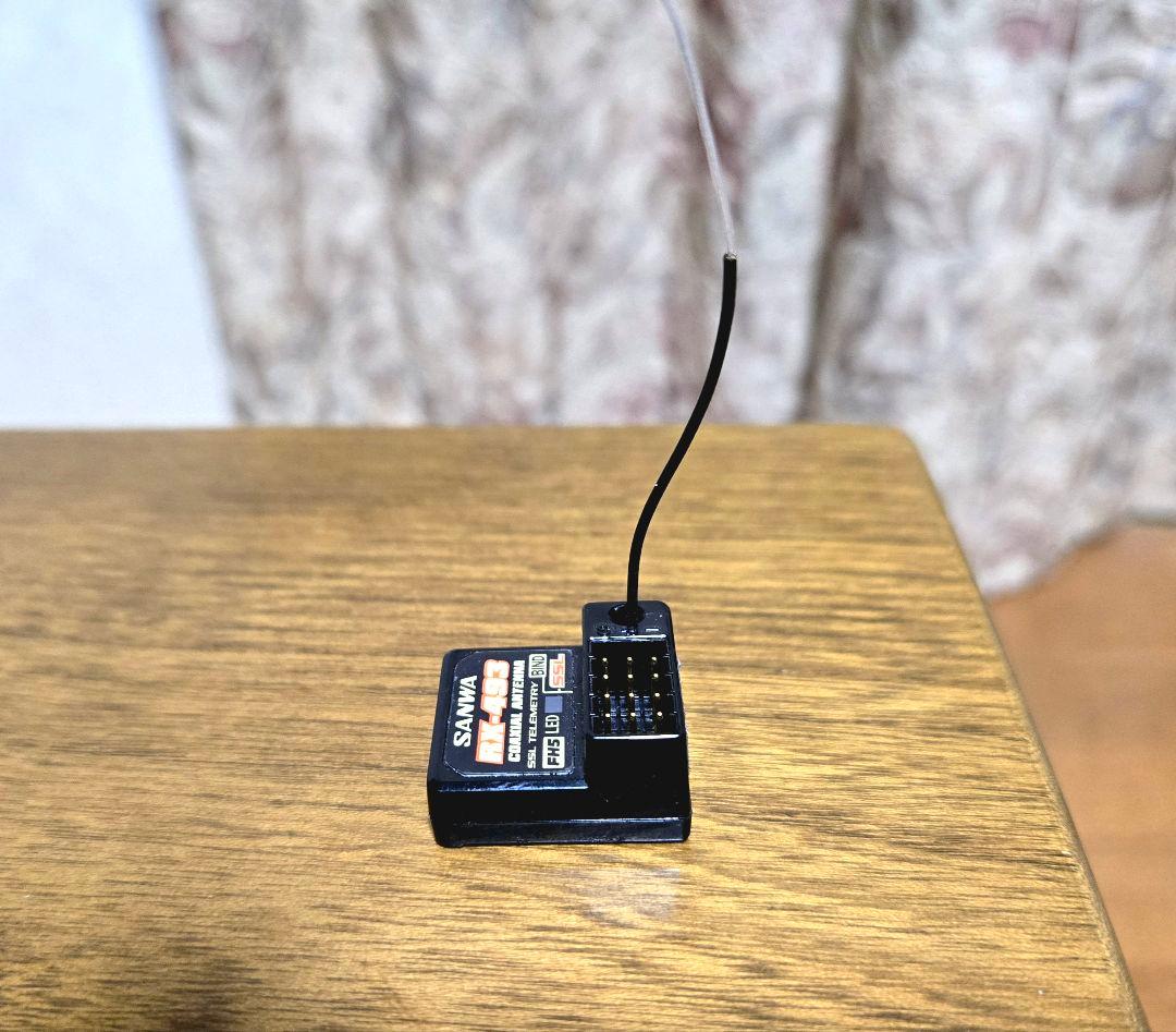 SANWA サンワ RX-493 受信機 とても綺麗です 使用期間少ない 美品