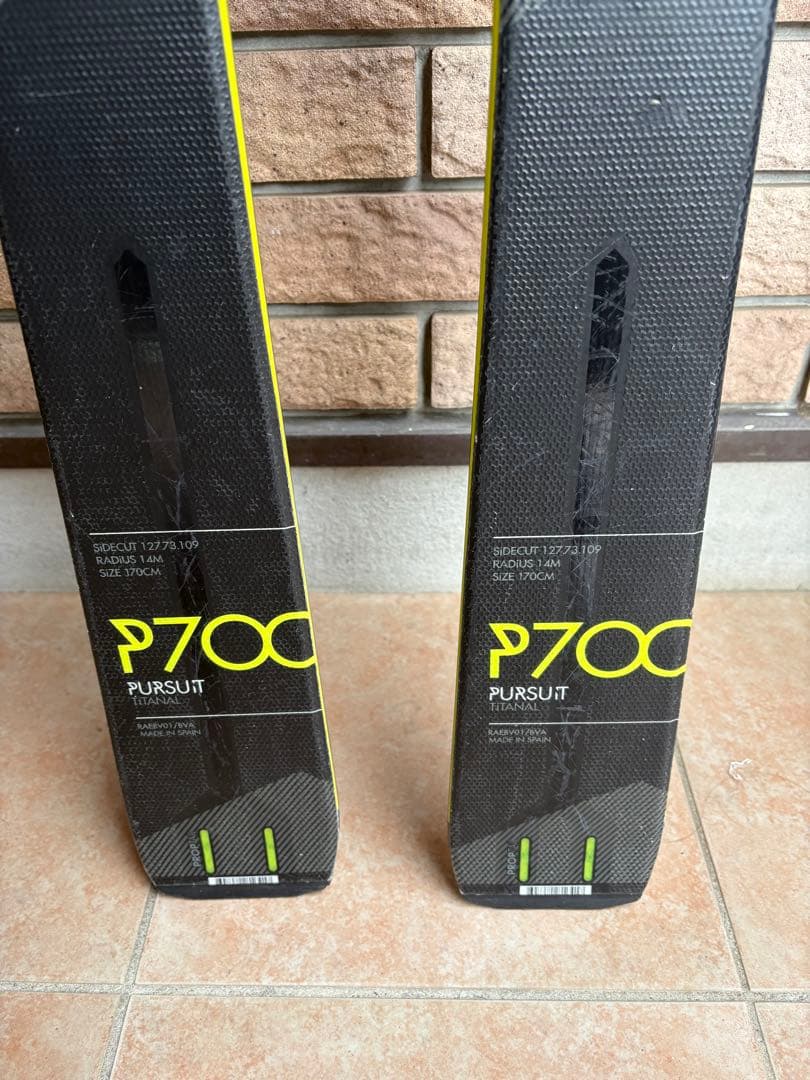 ロシニョール pursuit700 titanium 170cm - メルカリ