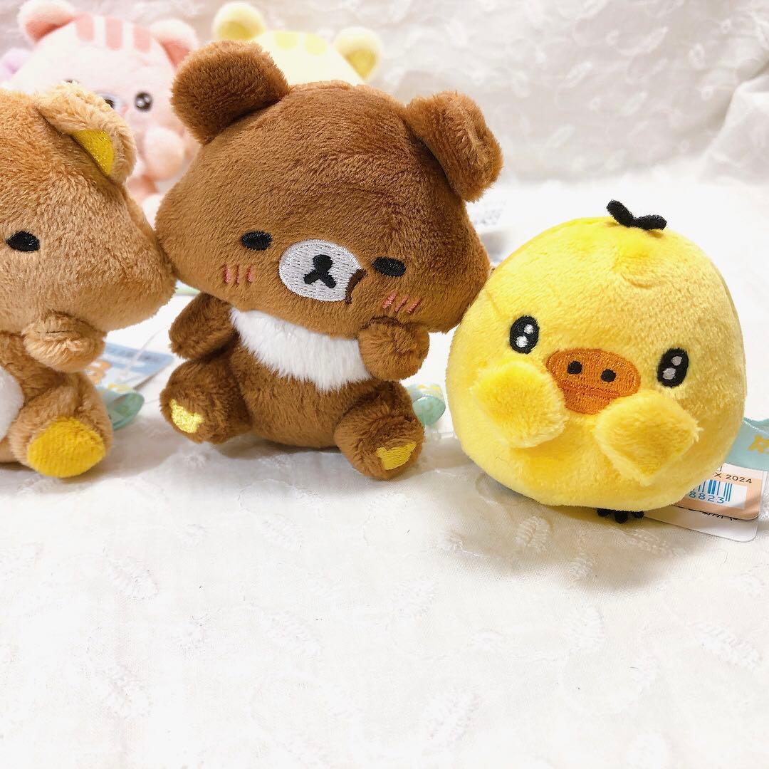 匿名　新品未使用　リラックマ　まんぷくまくまく　てのり ぬいぐるみ