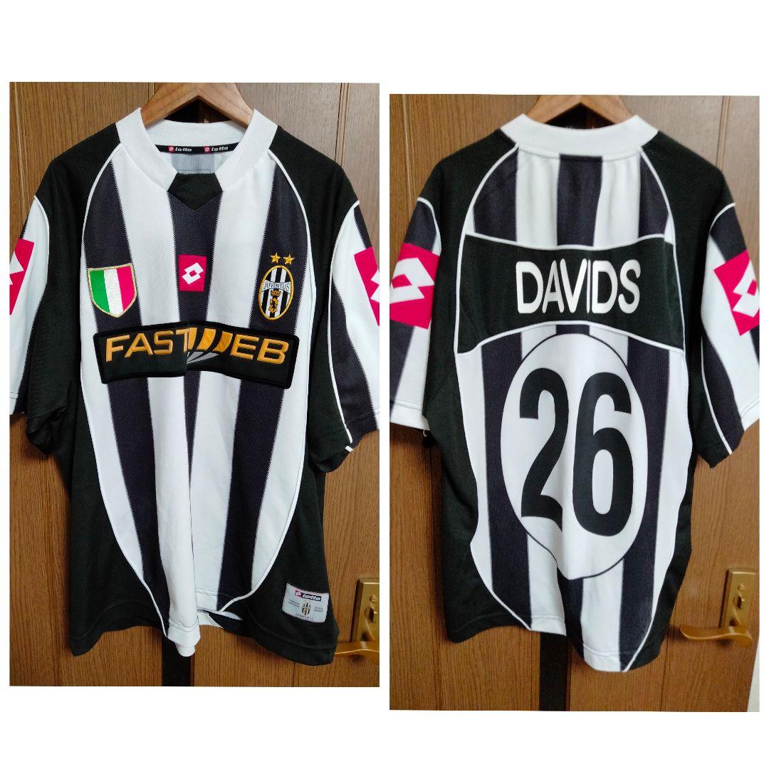 ロット ユベントス ダーヴィッツ #26 ユニフォーム 2002/03 ホーム