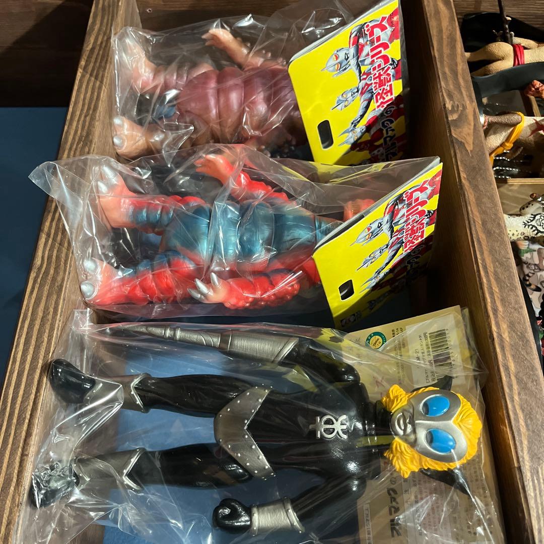 ブルマァク　ウルトラマン　レオ　レッドギラス　ブラックギラス　マグマ星人　未開封