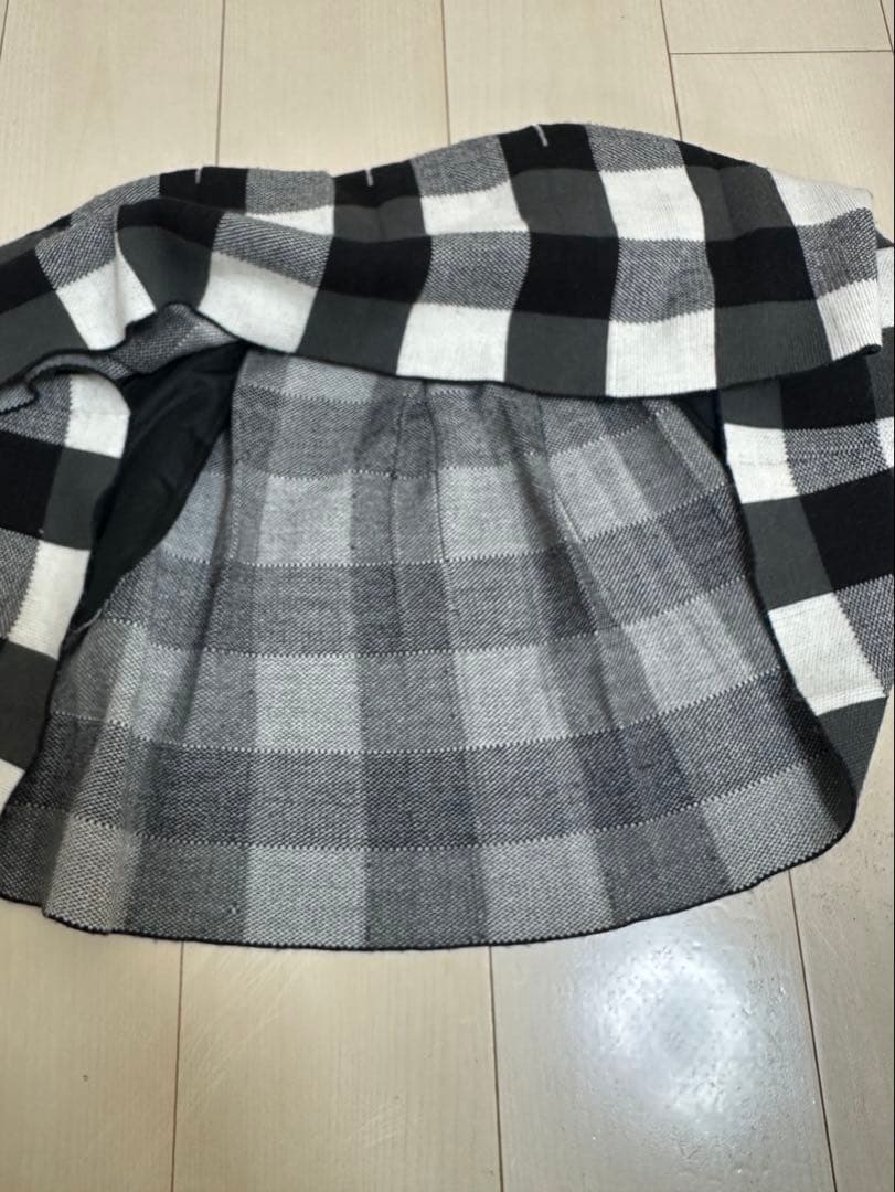 ジュンアンドロペ ギンガムニットセットアップ セット販売