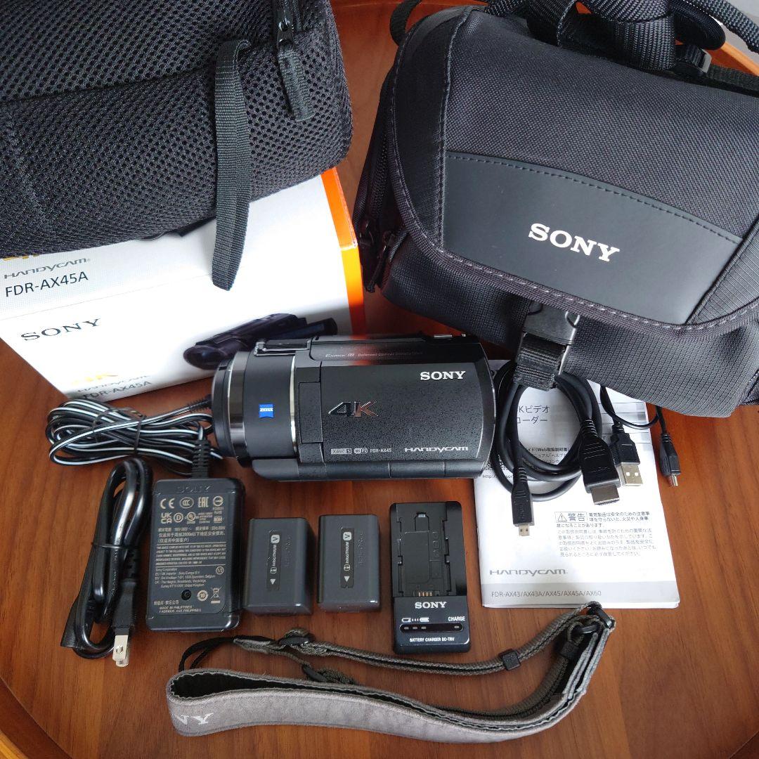 SONY FDR-AX45A 4K ハンディカム Amazon.co.jp: SONY(ソニー) 4K ビデオカメラ Handycam FDR-AX45A(2022