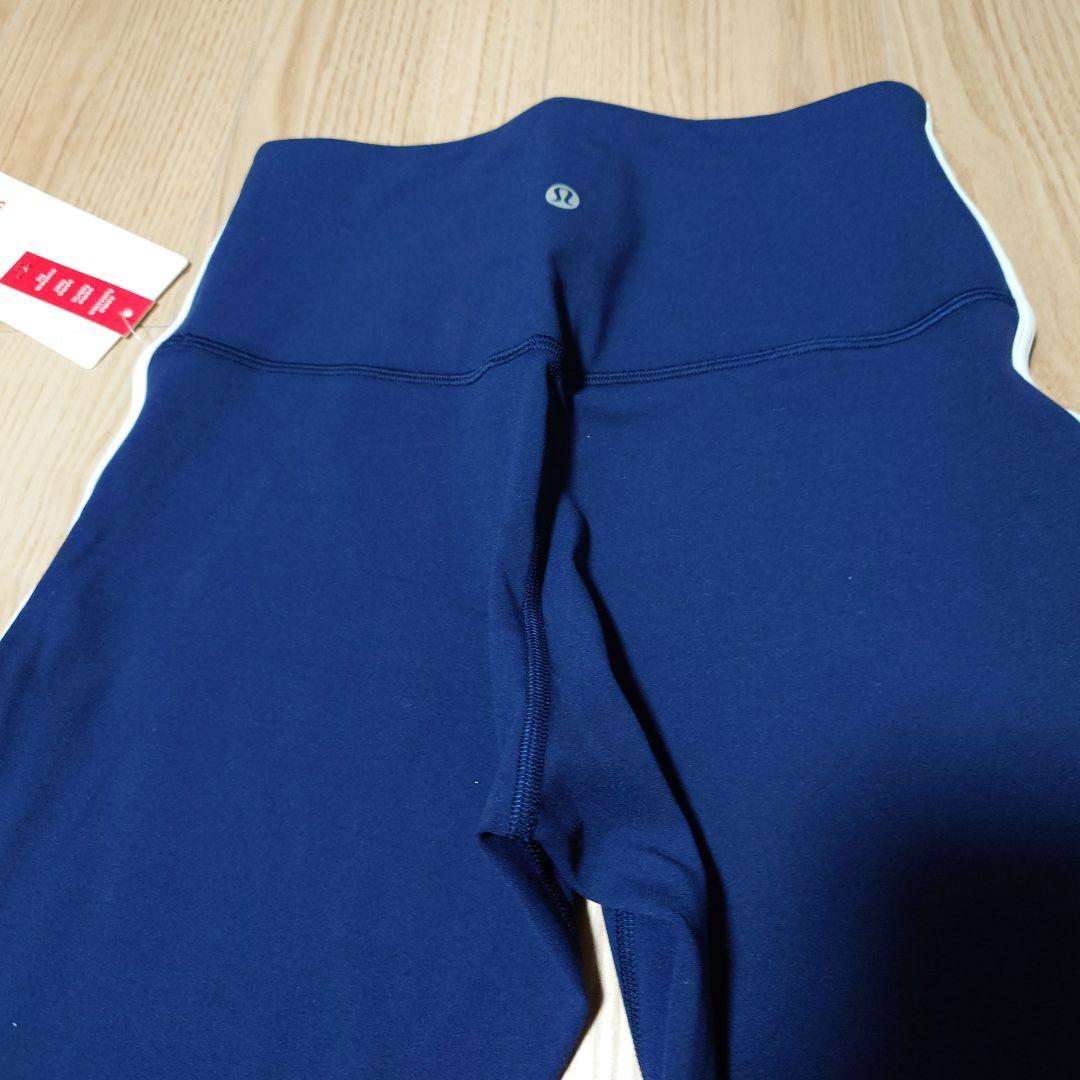 新品☆ルルレモン Align サイドライン入りレギンス アジアフィット M