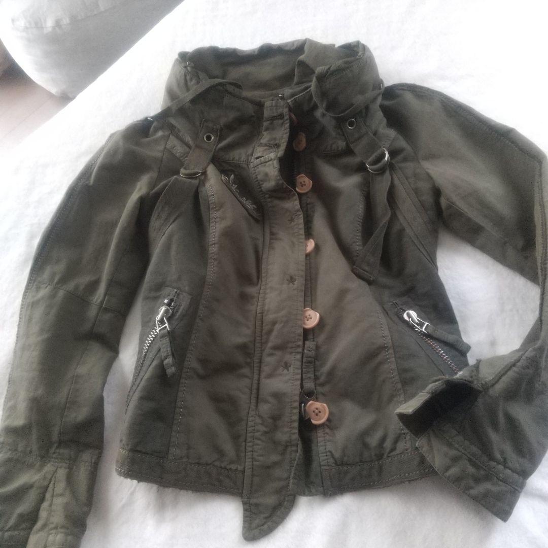 MARITHÉ FRANÇOIS GIRBAUD ミリタリージャケット MARITHÉ X ALPHA INDUSTRIES] Marithé+François Girbaud and Alpha