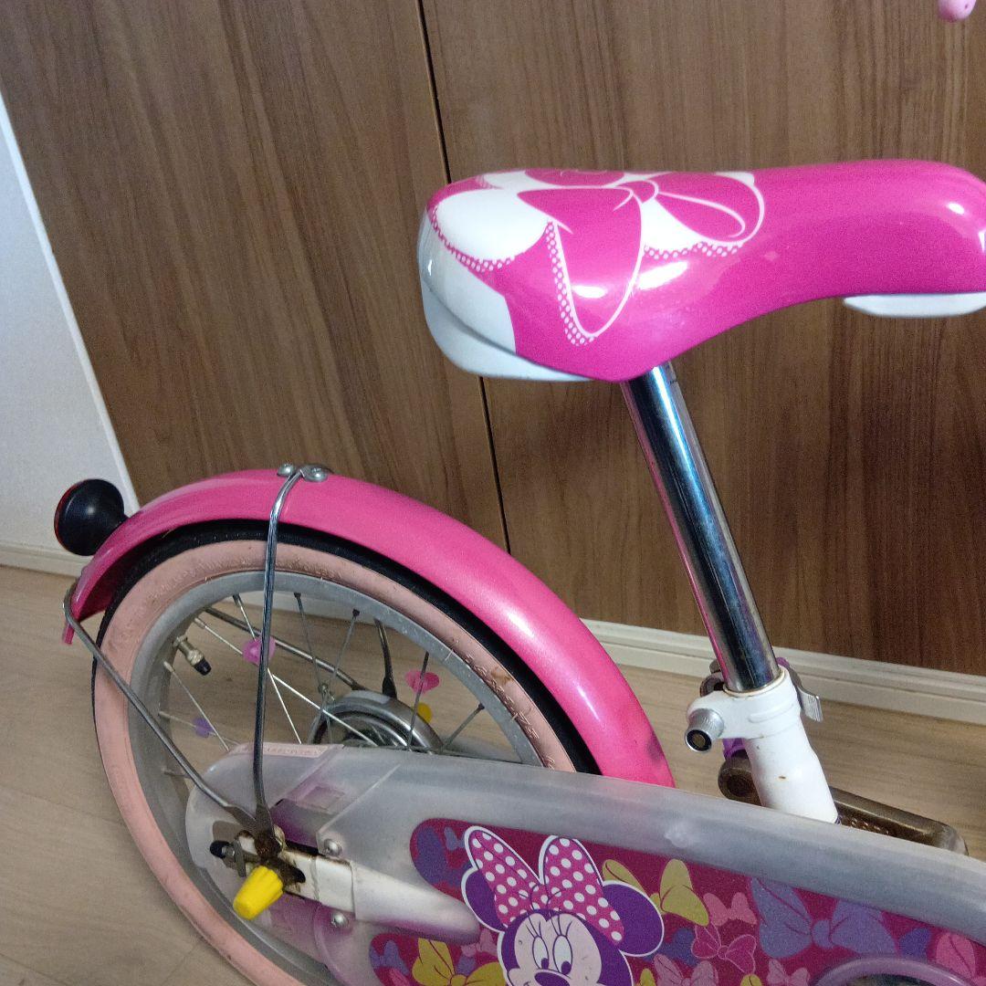 子供用自転車 ミニーマウス 16インチ - メルカリ