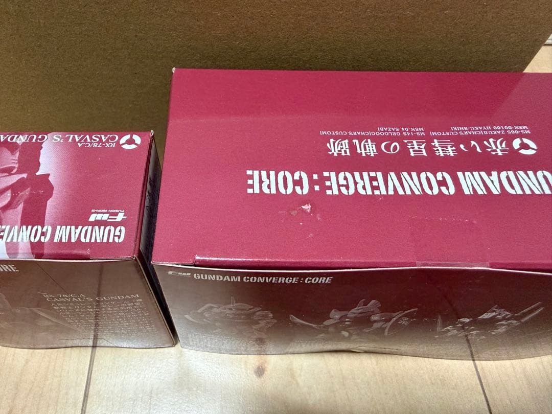 特限〜1/31 ガンダムコンバージ3点セット