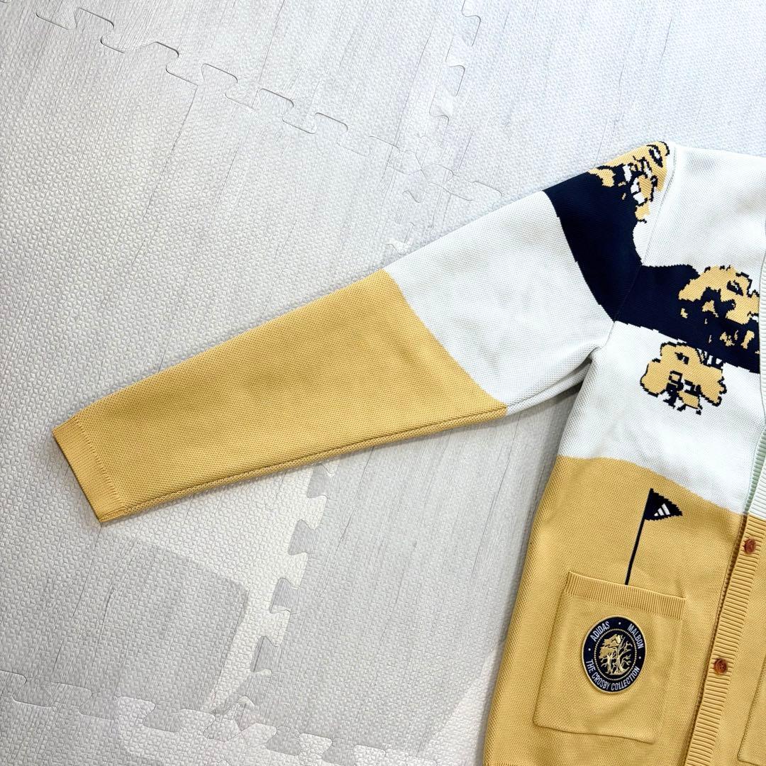 新品未着用 adidas × malbonカーディガン アディダス M相当 - メルカリ