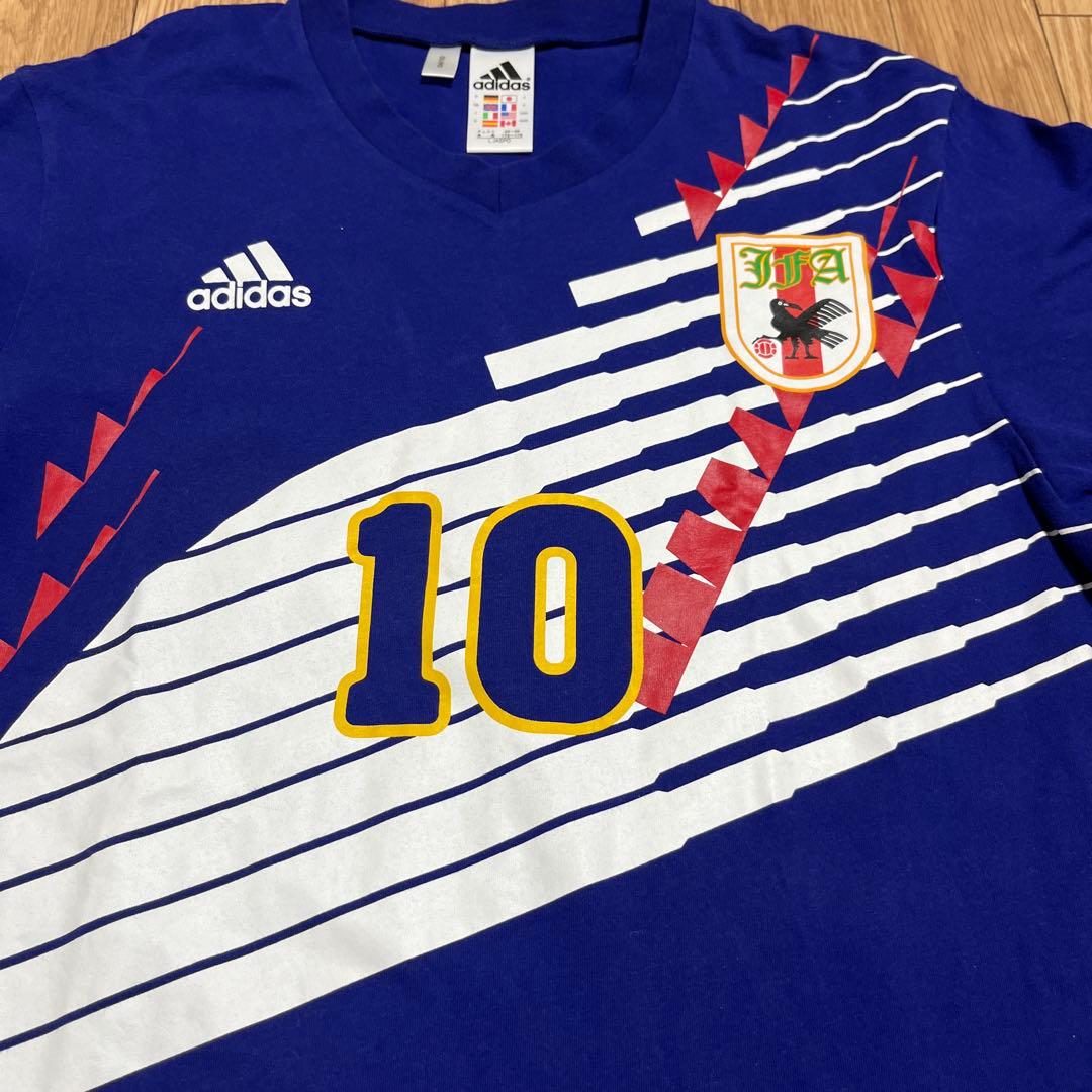 未使用 アディダス サッカー日本代表 ユニフォーム Tシャツ ドーハの