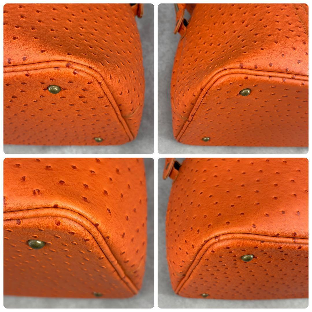 未使用/タグ付き】ブリヂストン ファイズ オーストリッチ調 ボストン