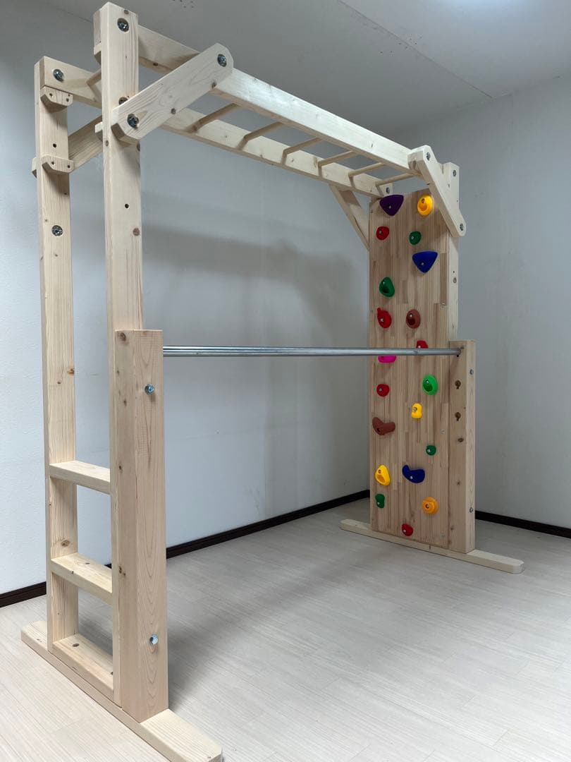 雲梯 室内うんてい 室内 タイプB ボルダリング 鉄棒 - メルカリ