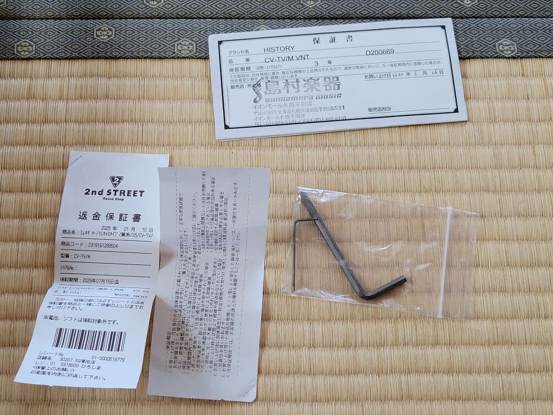 CVシリーズ テレキャスタータイプ エレキギター CV-TV/M