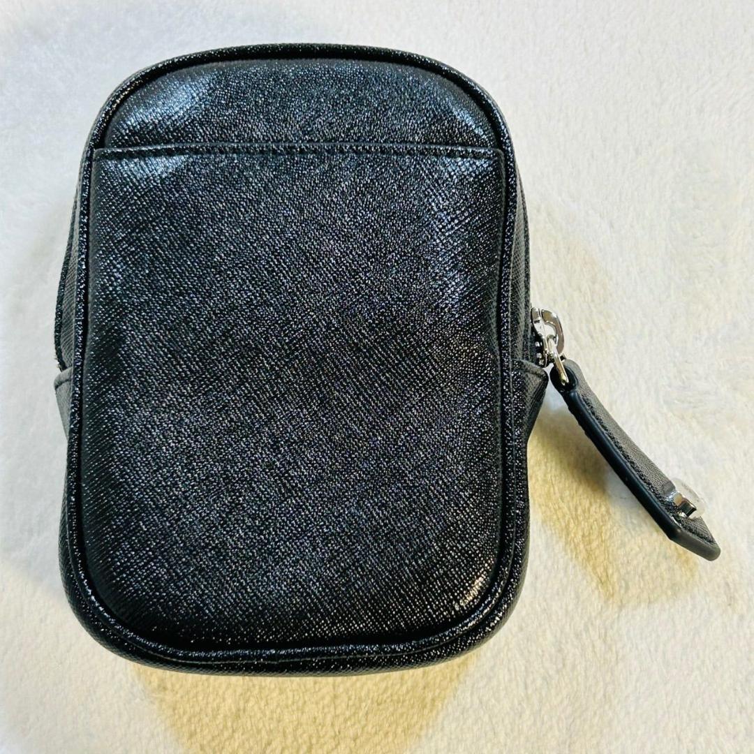 ヴィヴィアンウエストウッド ディアマンテ オーブ リップポーチ レザー