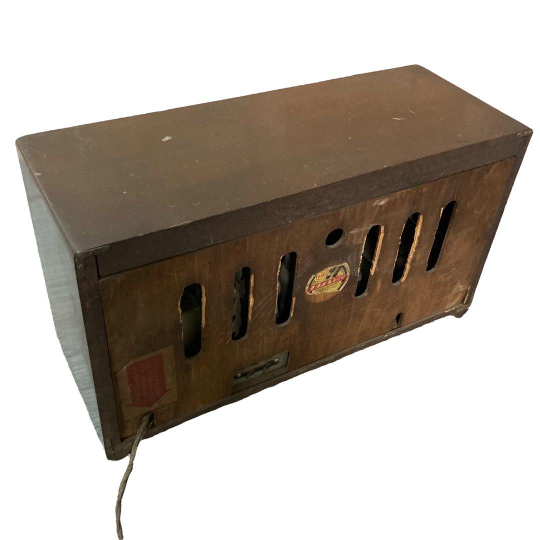 D83 National ナショナル SUPER HET 真空管ラジオ レトロ - メルカリ