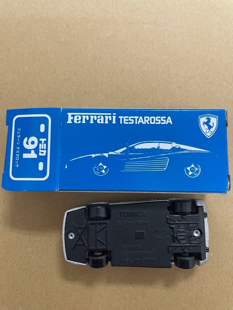 トミカ 91 フェラーリ テスタロッサ JMAC 関西 特注 - メルカリ