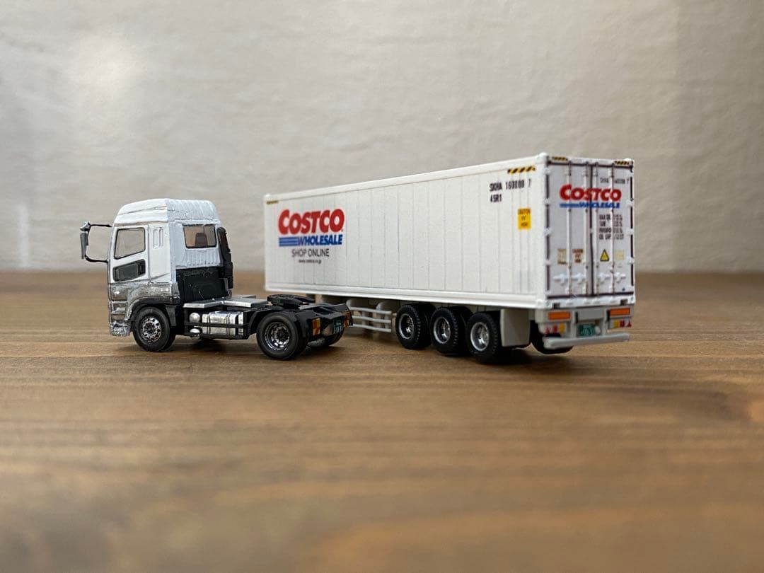 ハイルーフ自作 トレーラーコレクション 40ftコンテナ トラック