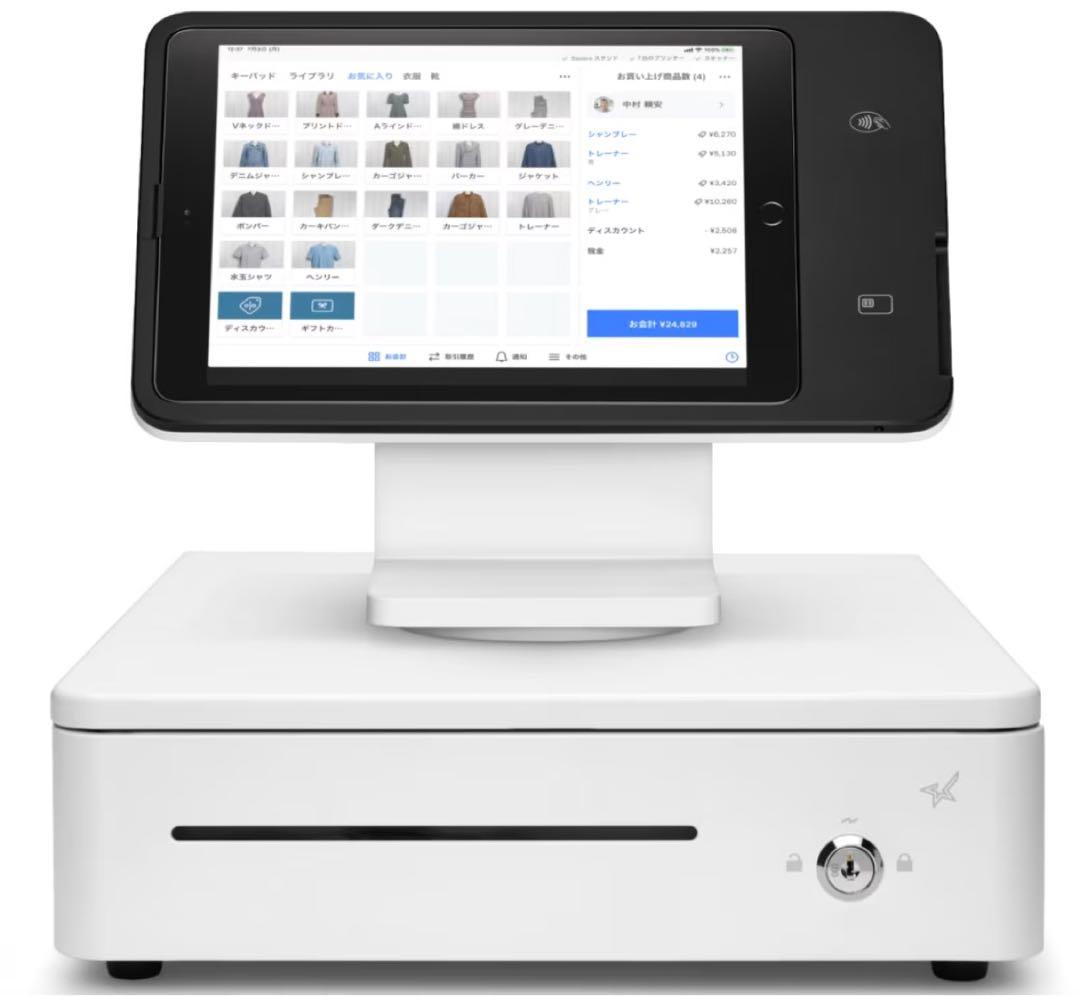 美品！Squareスタンド&キャッシュドロワーセット - メルカリ